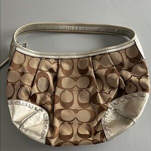 Vintage Coach Silver handbag